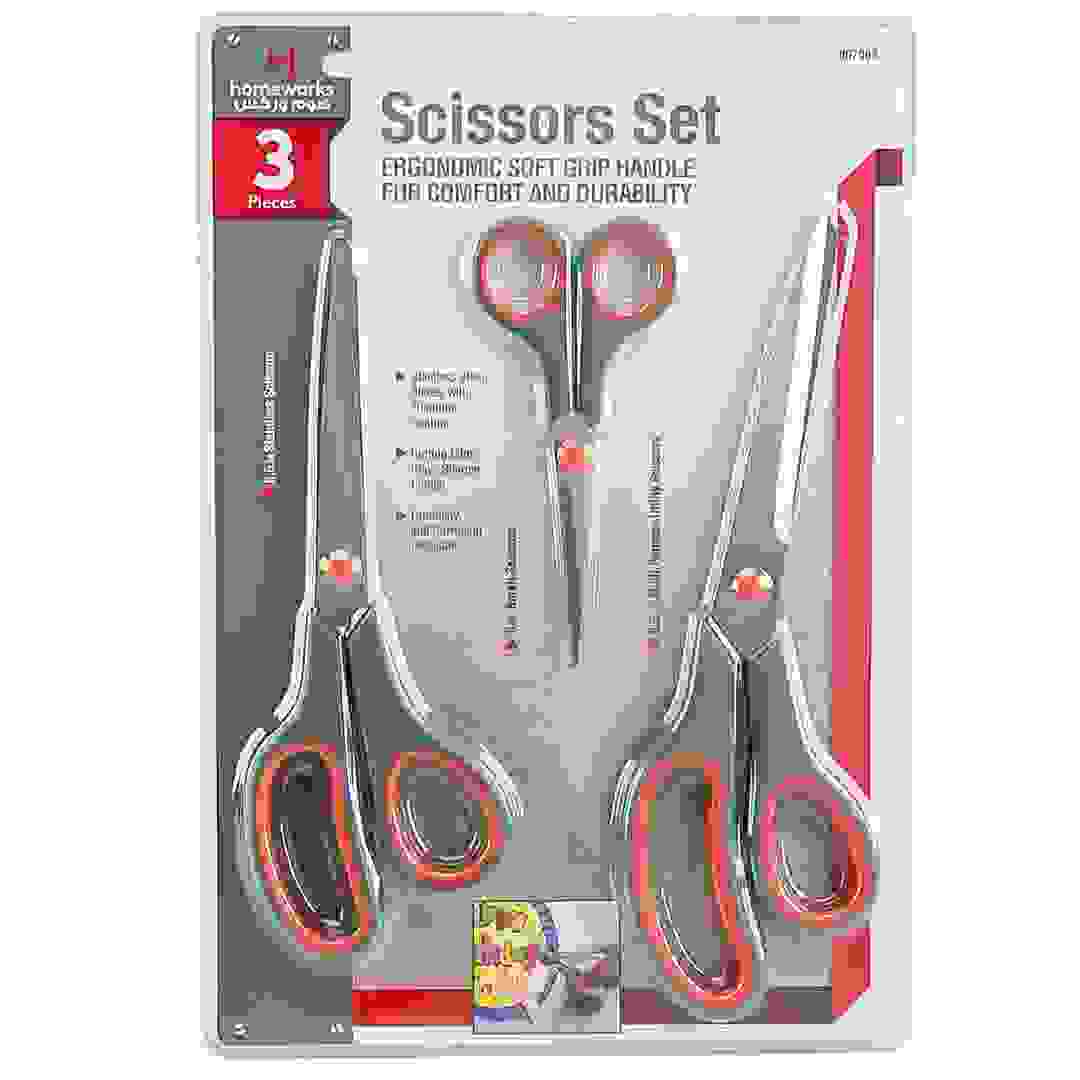 Homeworks Scissors Set (Pack of 3)