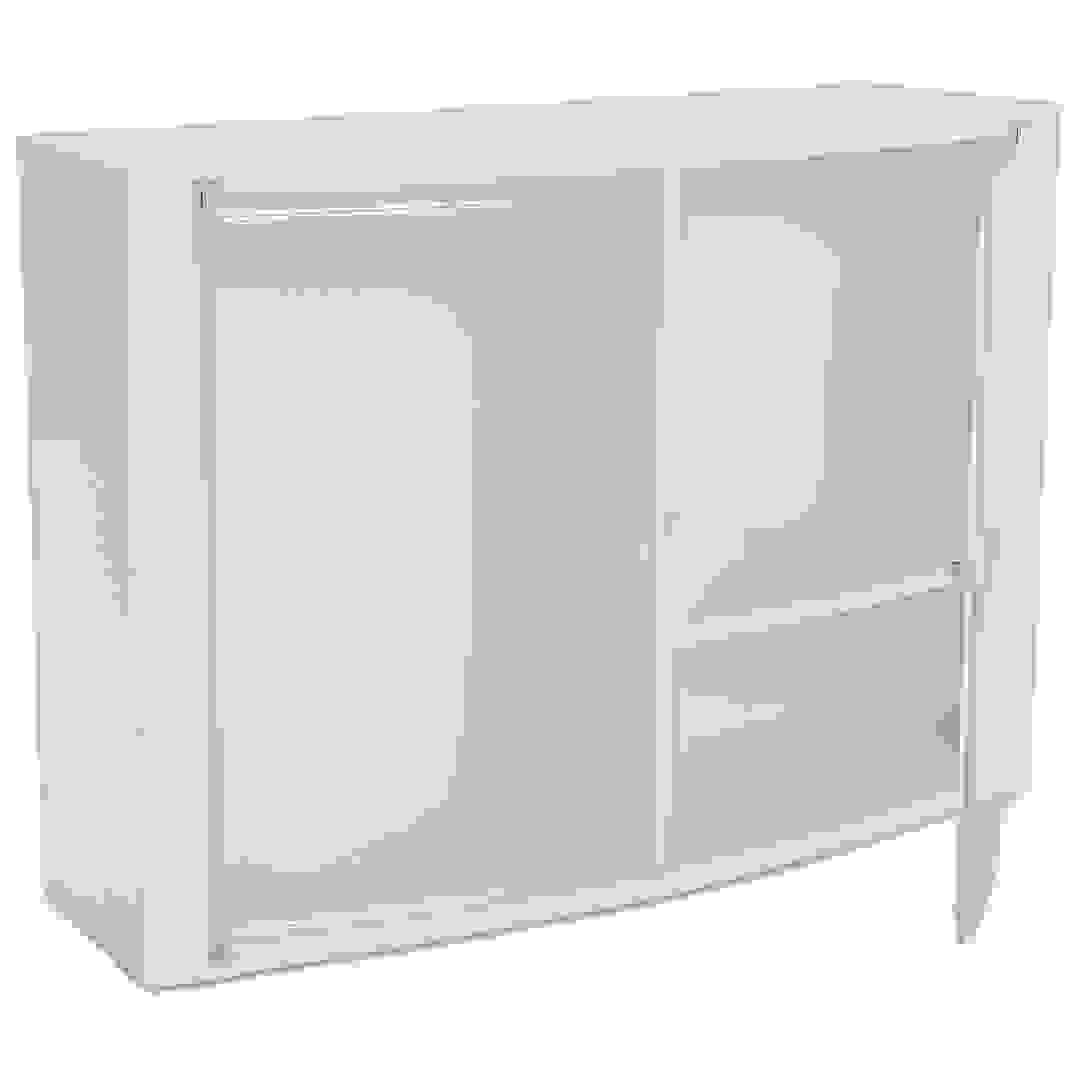 خزانة حمام أفقية 4480201 (46 × 32 × 15.5 سم، أبيض)