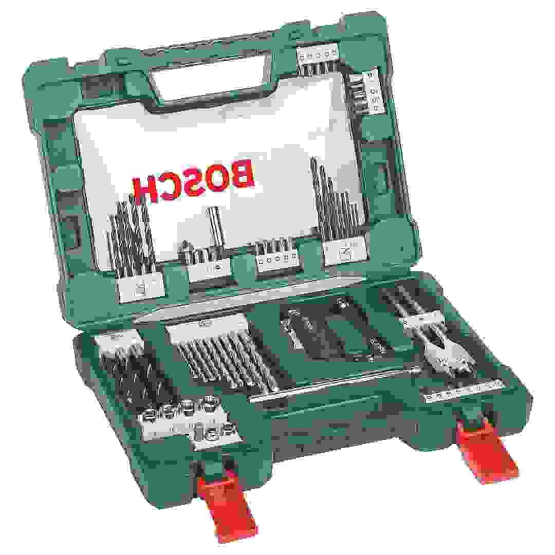 Bosch V-Line Drill and Screwdriver Bit Set (Pack of 68, Green)