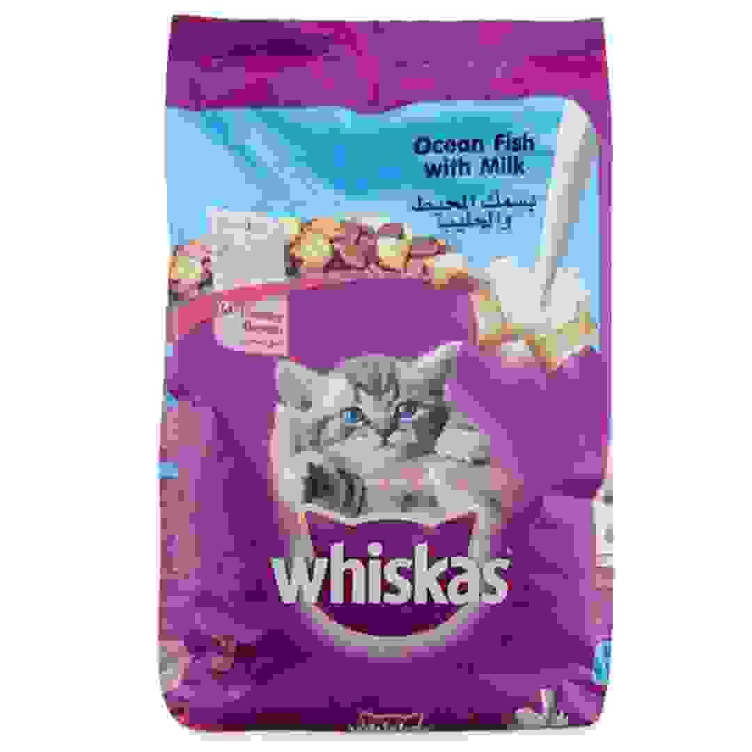 Whiskas Junior Cat Dry Food Ocean Fish Flavor with Milk (1.1 kg)