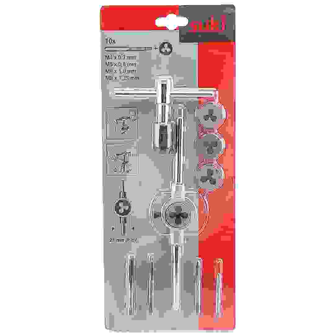 طقم 1800866 لأدوات ثقوب وتسنين البراغي (حزمة من 10)