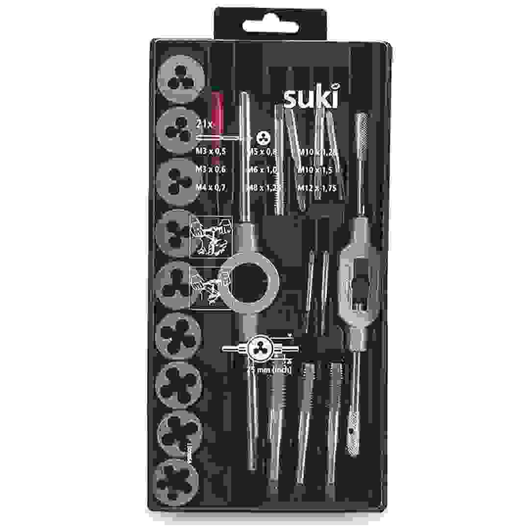 1800868 Tap and Die Set (2 x 12.5 x 26 cm, Set of 21)