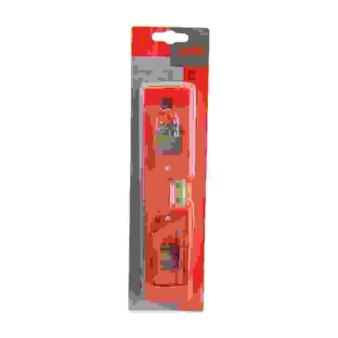 Suki Pocket Level with Magnet (210 mm, Red)