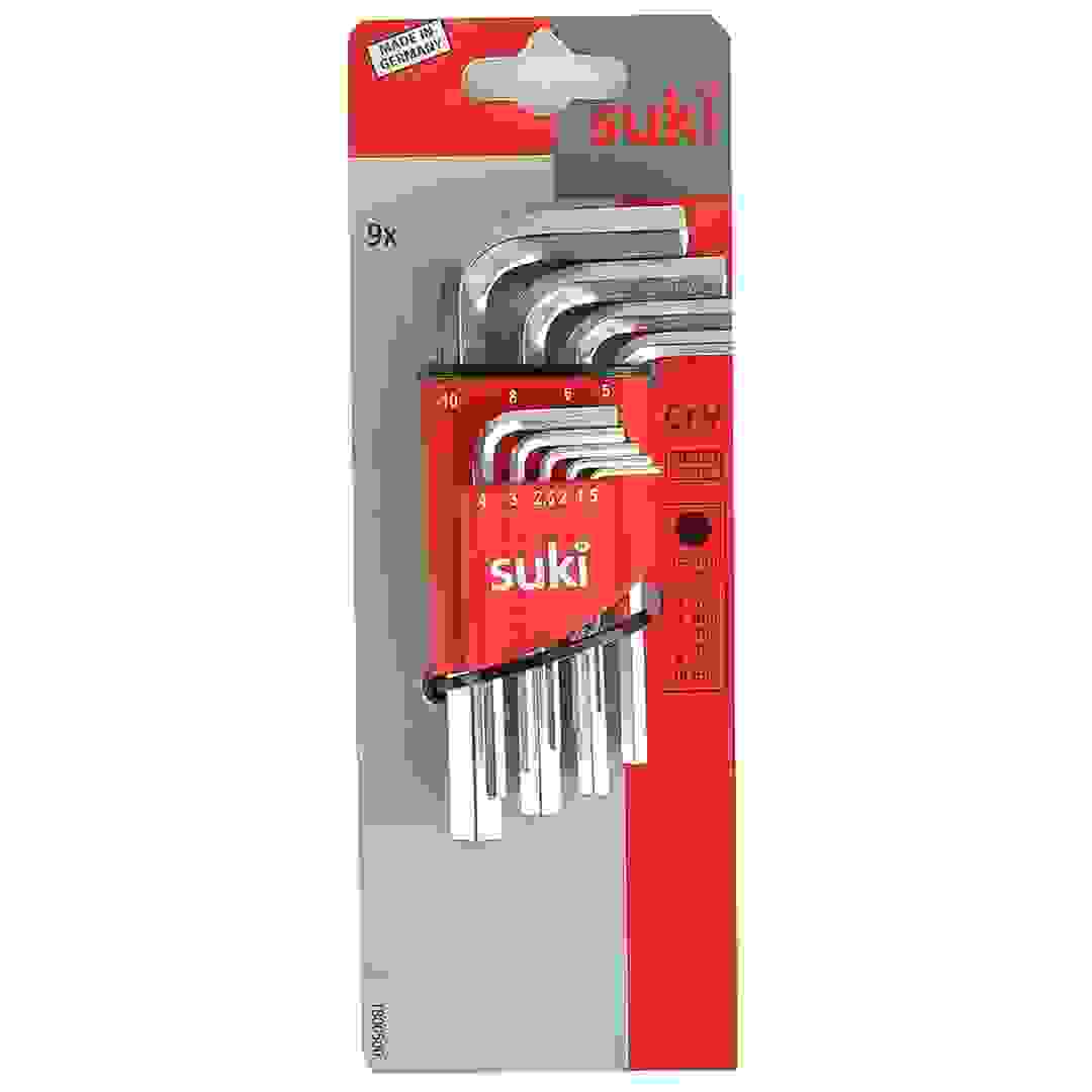Suki Hex Key Wrench Set (Pack of 9)