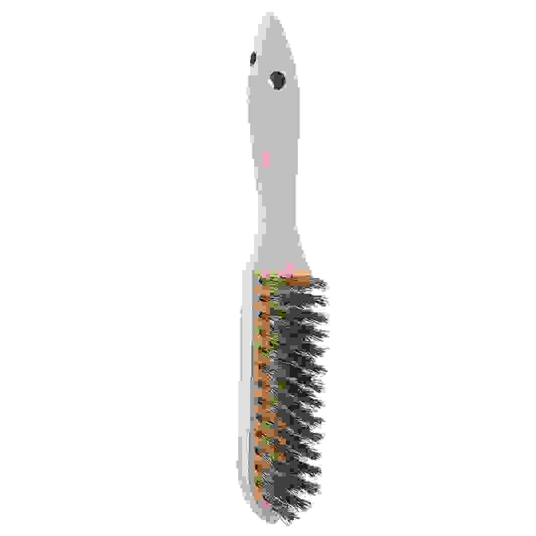 Suki 3-Row Brass Plated Wire Brush