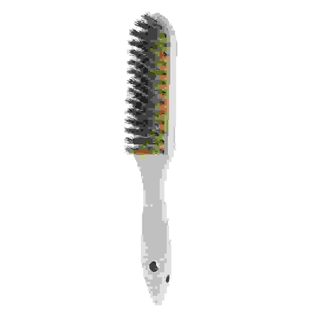 Suki 5-Row Brass Plated Wire Brush