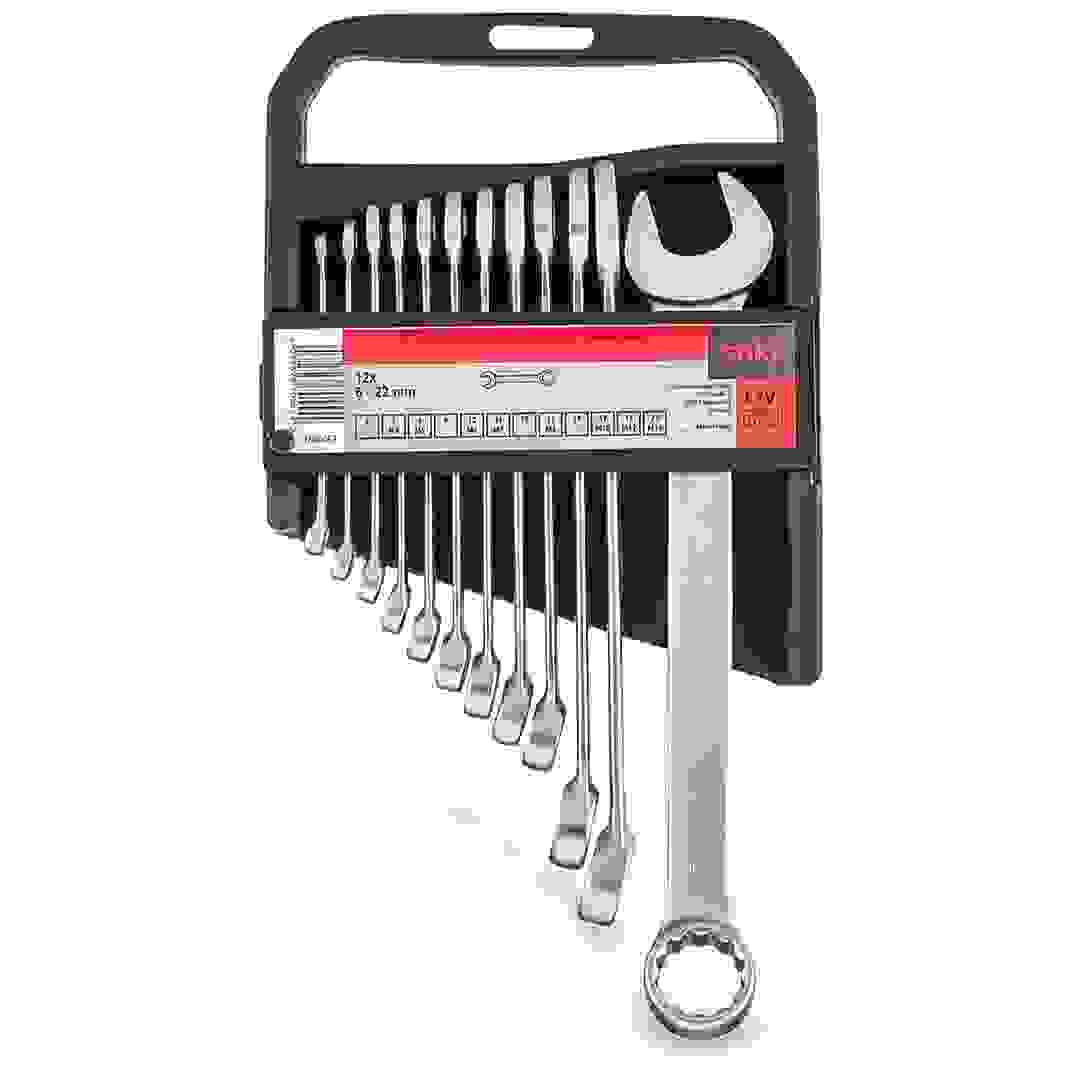 طقم مفاتيح ربط مركبة (6 - 22 ملم، مجموعة من 12)