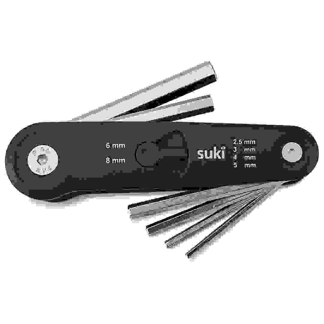 Suki 6 in 1 Folding Hex Key Wrench Set (25 x 8 mm)