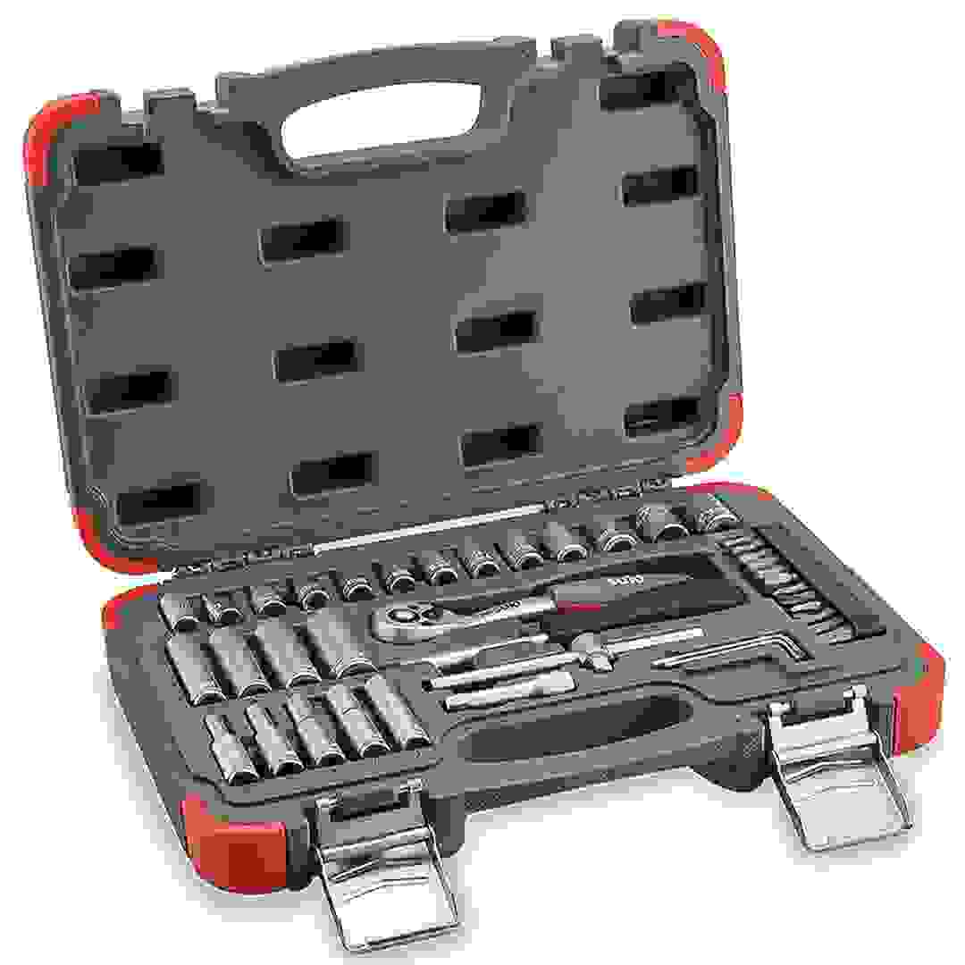 Suki Socket Wrench Set W/Case (Pack of 41)