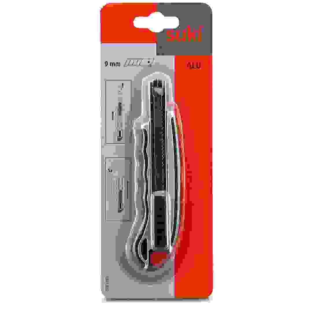 Suki Aluminum Alloy Cutter with Extra Blades (9 mm)