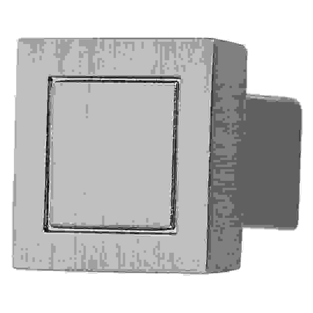 Hettich Furniture Knob (Nickel, 18 x 18 mm)
