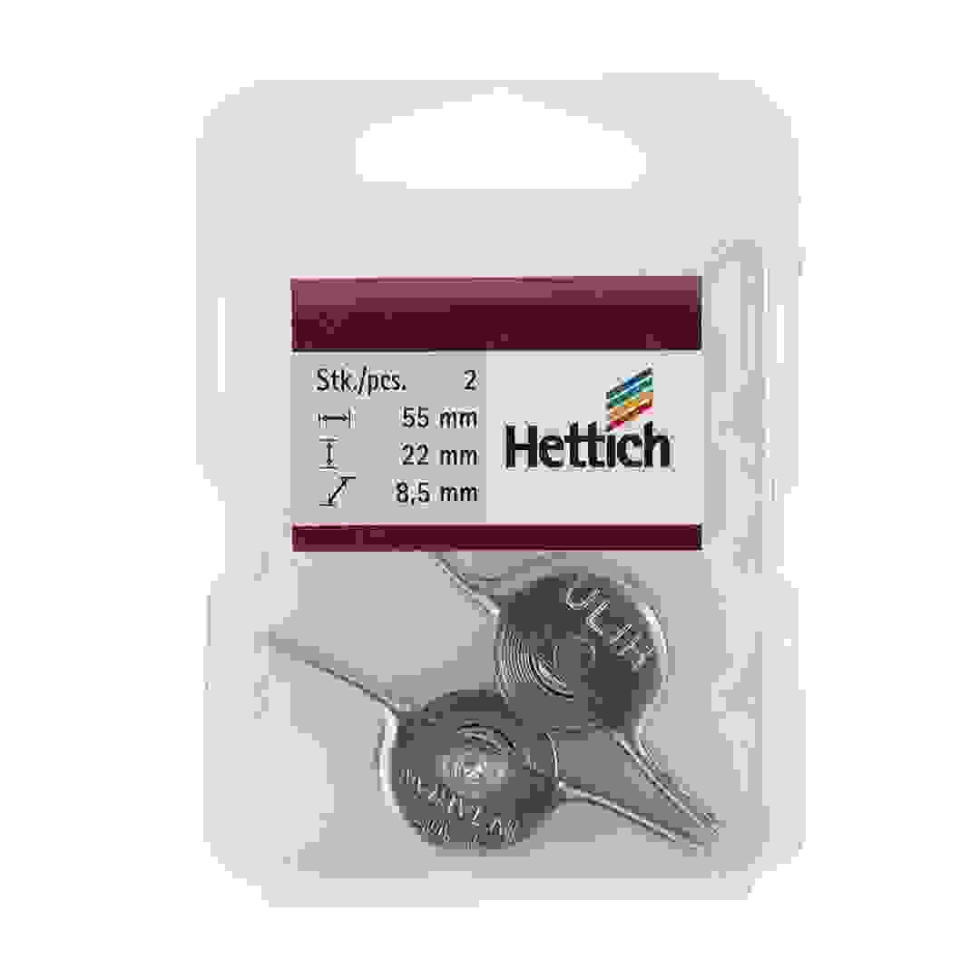 Hettich Rollers for Sliding Door (55 x 22 x 8.5 mm, 2 pcs)