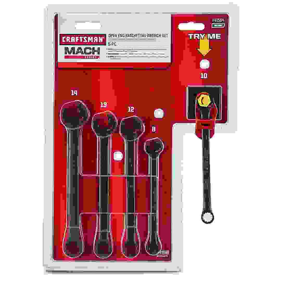 Craftsman 25815 Alloy Steel Mechanics Wrench Set (Pack of 5, Silver)
