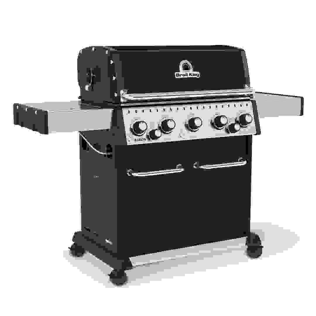 شواية غاز برويل كينج بارون 590 5 شعلات مع شعلة جانبية
