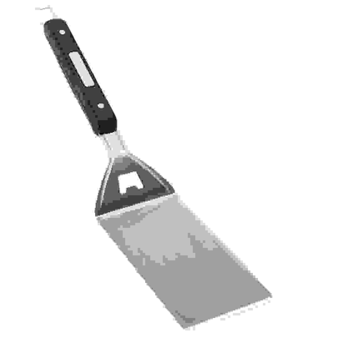 قلابة أطعمة سوبر فليبر (47 × 10 × 13 سم، أسود وفضي)