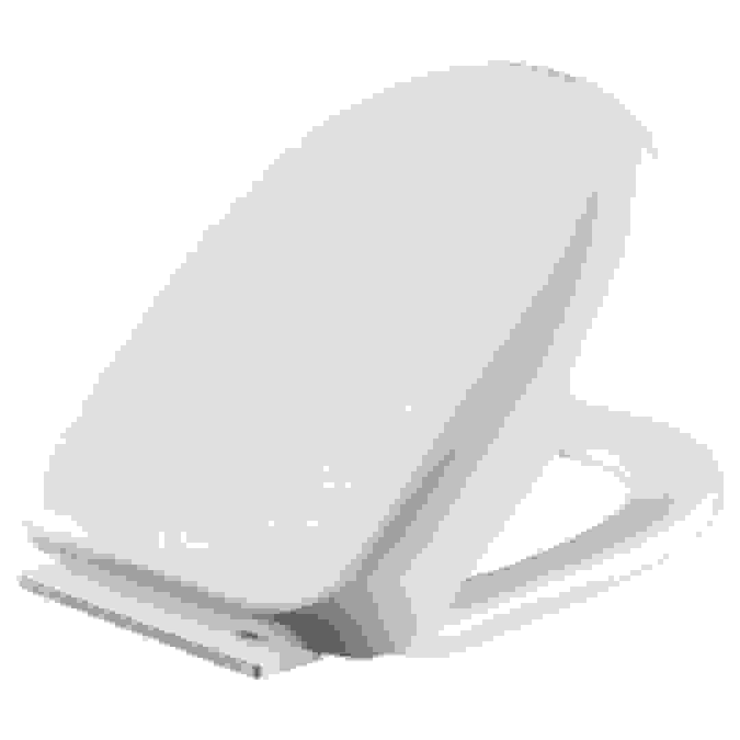 مقعد مرحاض TECTST2400401 مع غطاء (6 × 35 × 44 سم، أبيض)