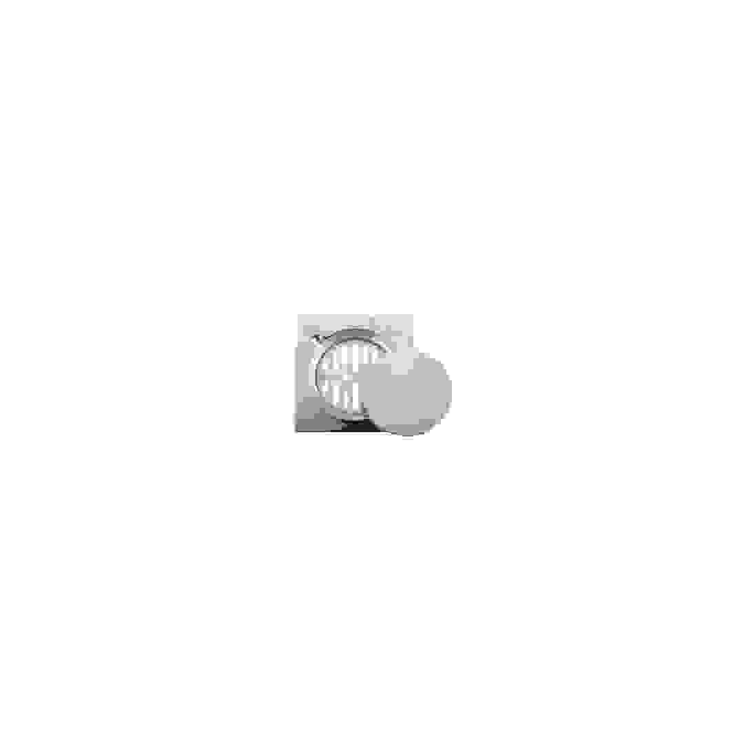 Bold Floor Drainer with Cover (15 x 15 x 2 cm, Chrome)