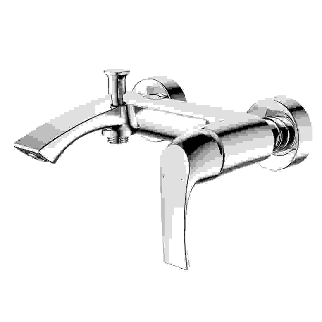 Bold Rosso Bath Mixer Tap (22 x 19 x 17 cm, Chrome)