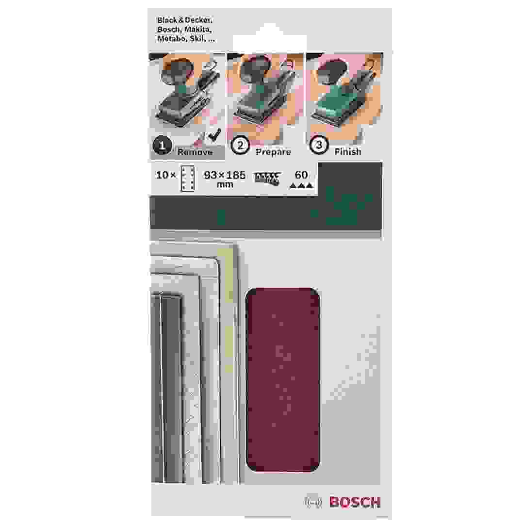 Bosch PSM 200 Greet 60 Sanding Sheet (Pack of 10, Brown)