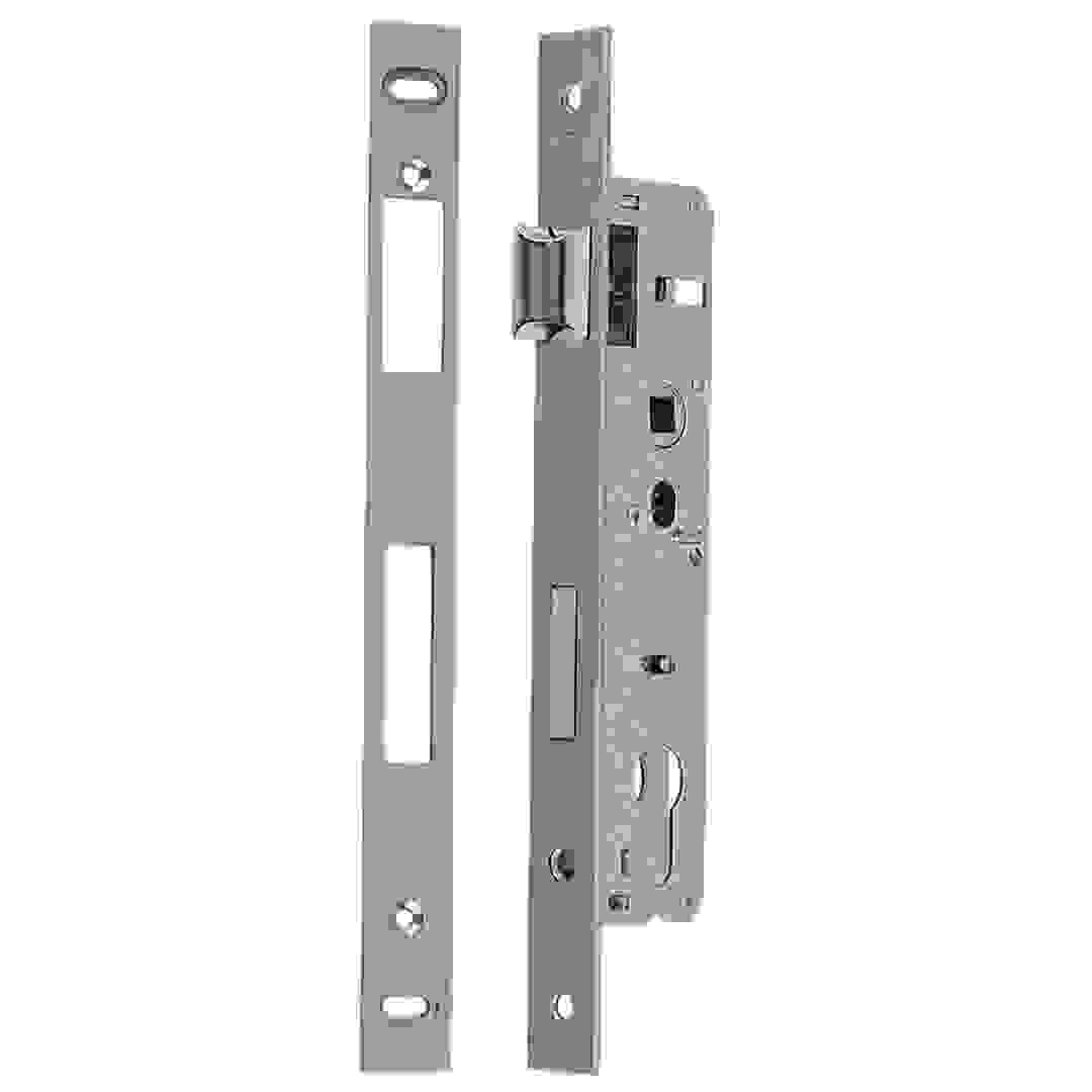 Yale Narrow Style Lock-Latch Door Lock (22 mm, silver)