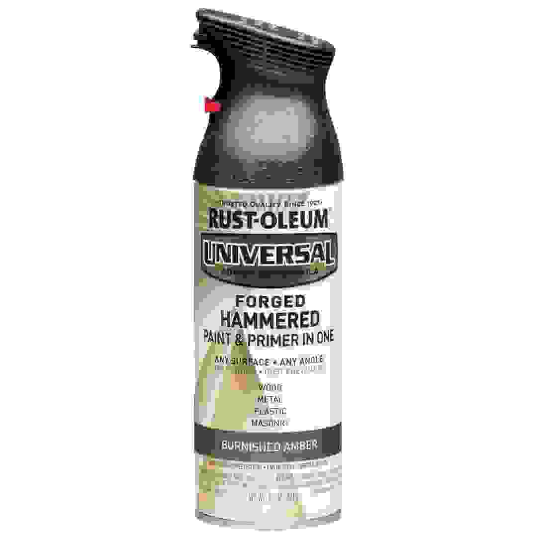 Rust-Oleum Universal Hammered Spray Paint (340 g, Burnished Amber)