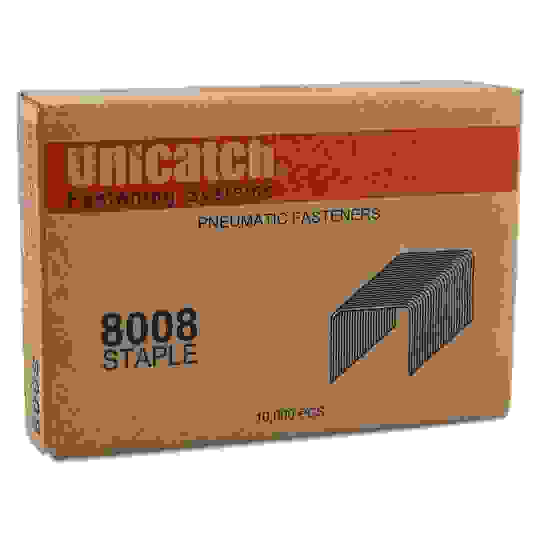 Unicatch 8008 21 Gauge Wire Staple (12.8 x 8 mm, Pack of 10000)