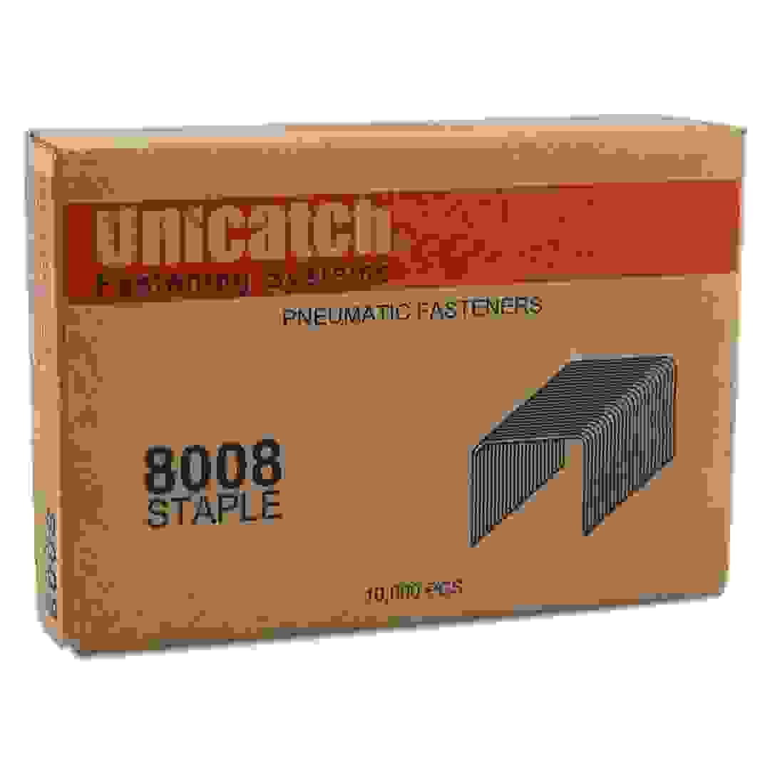 دبوس يوني كاتش 8008 سلكي عيار 21 (12.8 × 8 ملم، عبوة من 10000)