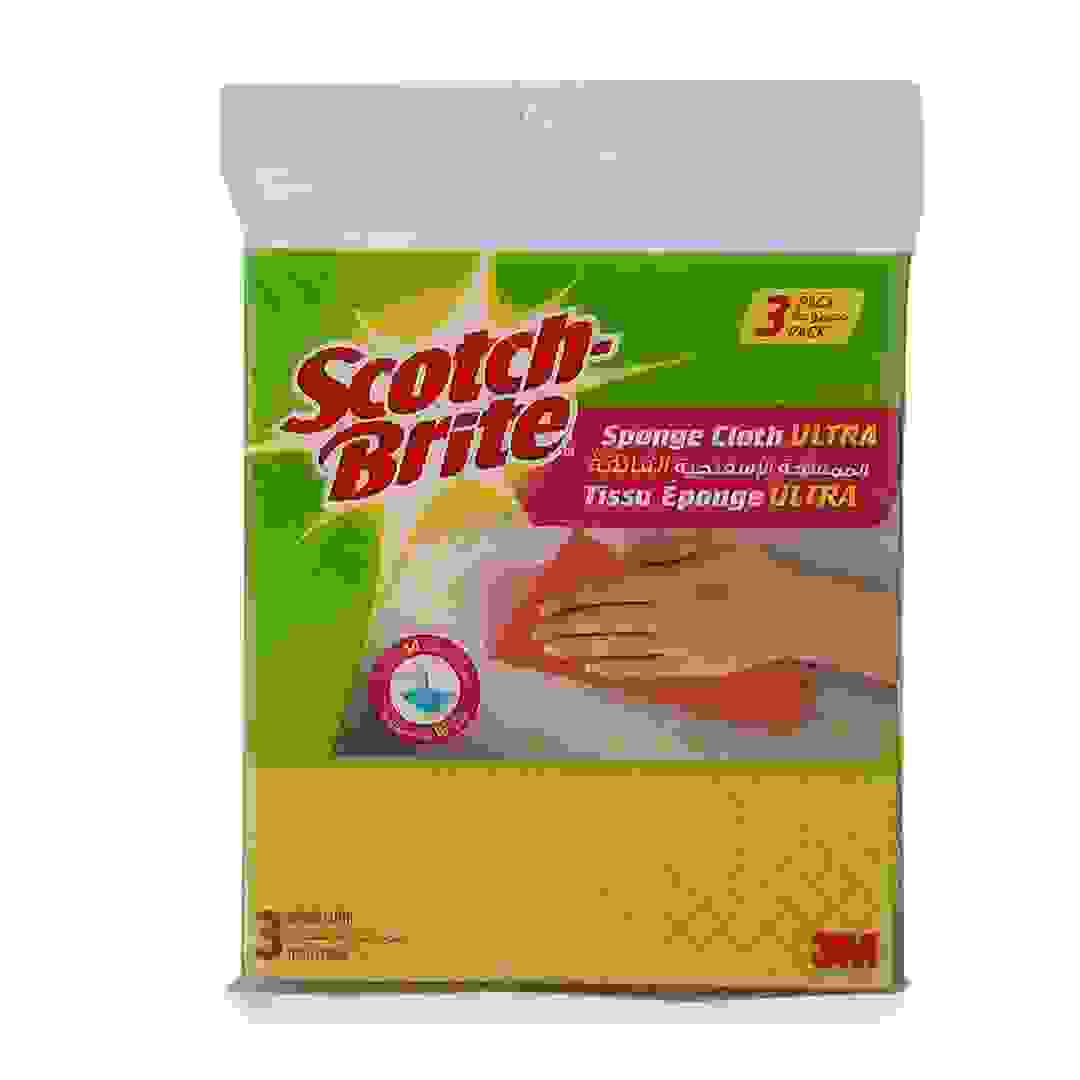 3M Scotch-Brite Sponge Cloth (3 Pc.)