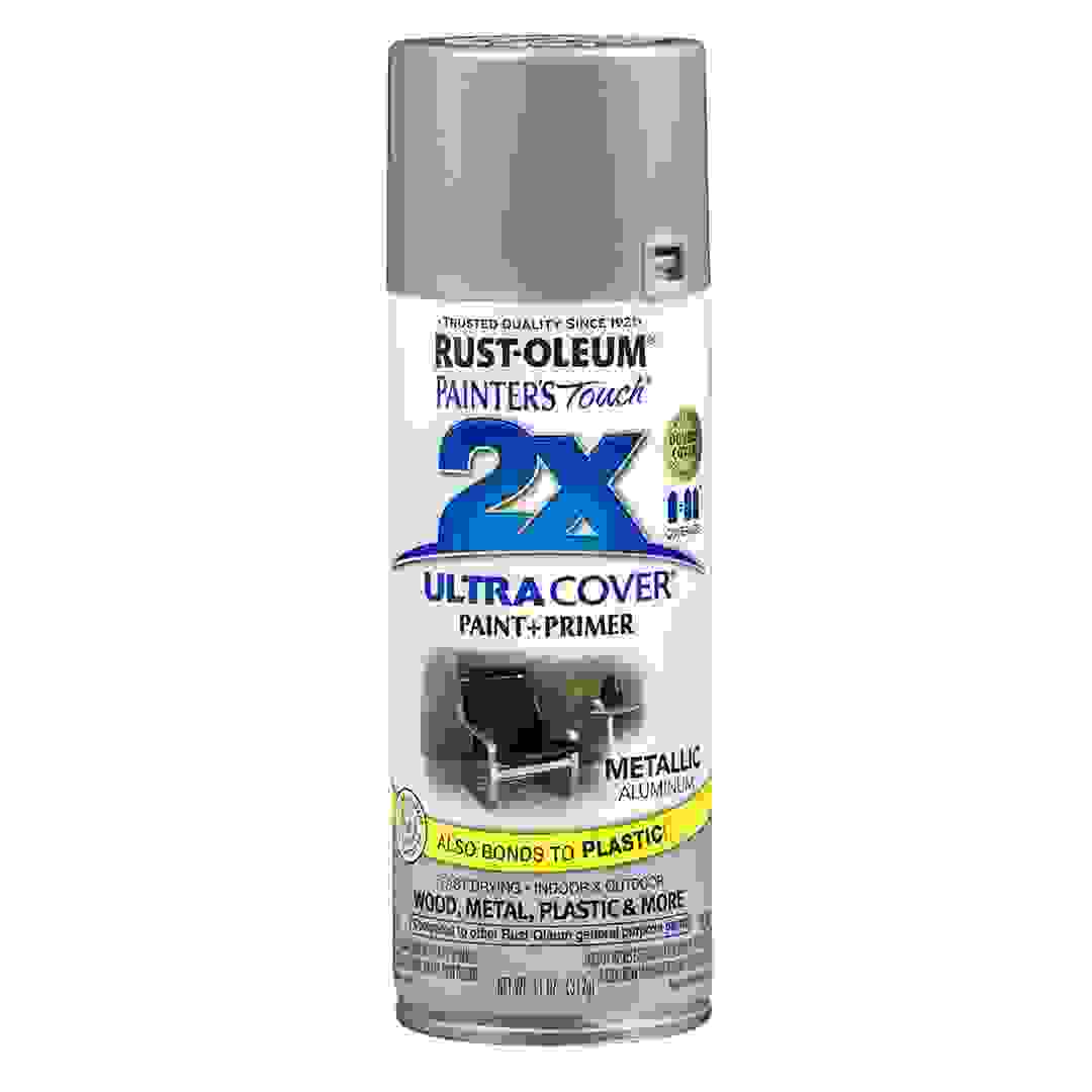 Rust-Oleum Painter's Touch 2X Ultra Cover Spray Paint (312 g, Aluminum)