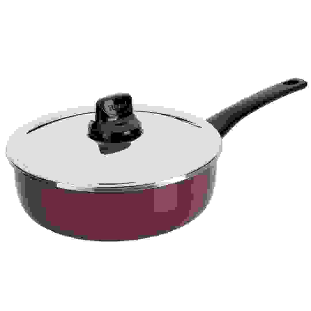 Tefal Pleasure Saute Pan with Lid (26 cm, Rio Red )