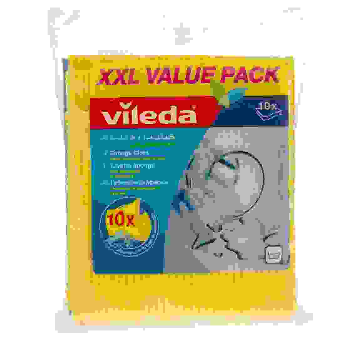 قطعة قماش تنظيف فيليدا إسفنجية (عبوة من 10، حجم كبير للغاية)