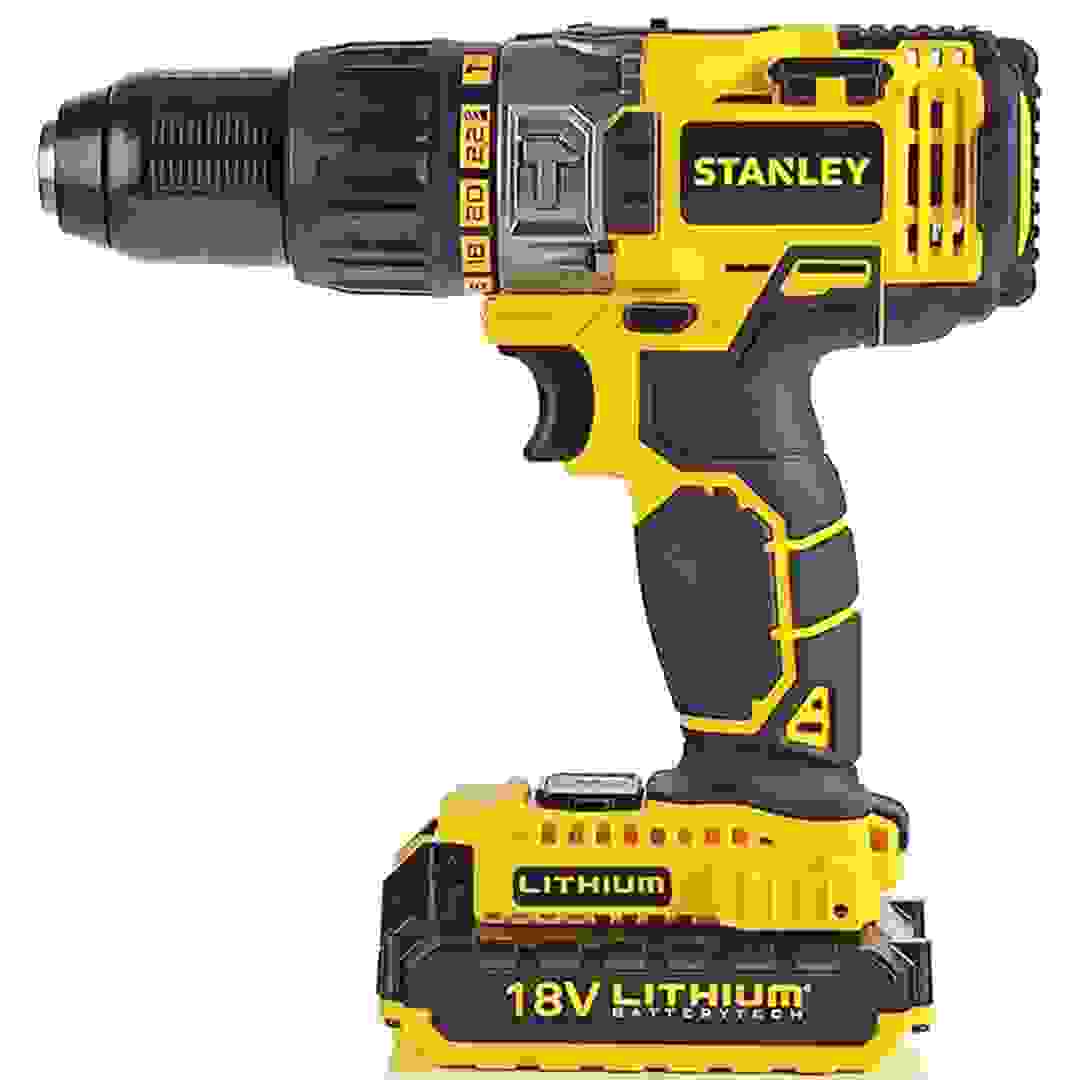 Stanley Cordless Hammer Drill, STDC18LHBK (18 V)