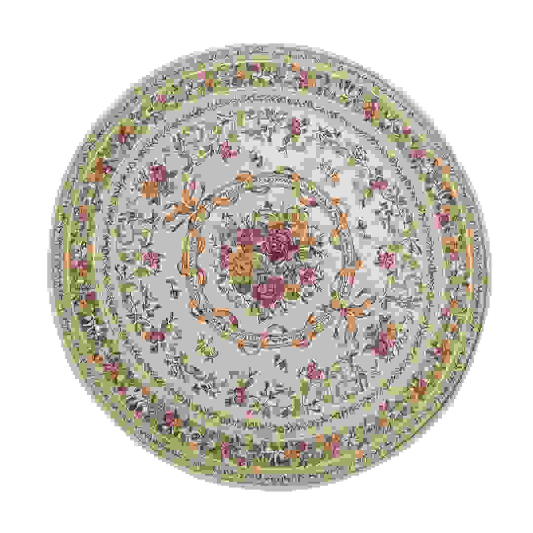 سجادة دائرية مزخرفة (120 سم، متعددة الألوان)