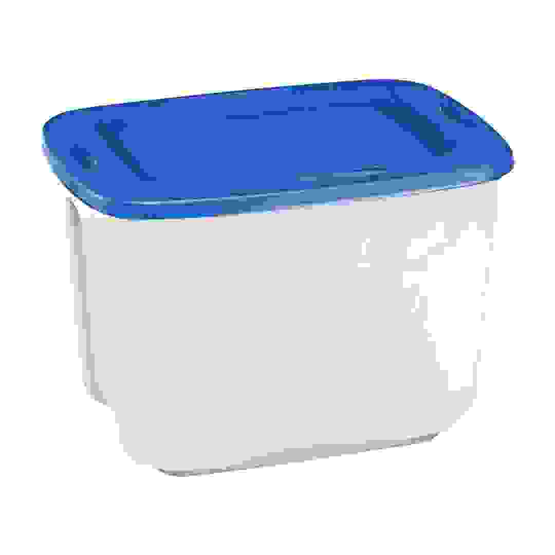 صندوق تخزين لاتش آند كاري بغطاء أزرق (68 لتر)