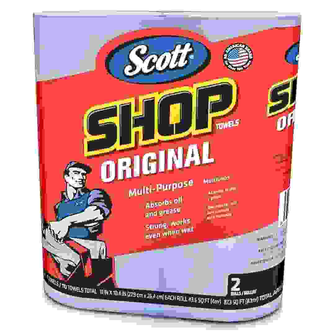 Scott Multipurpose Shop Towels (Pack of 2, Blue)