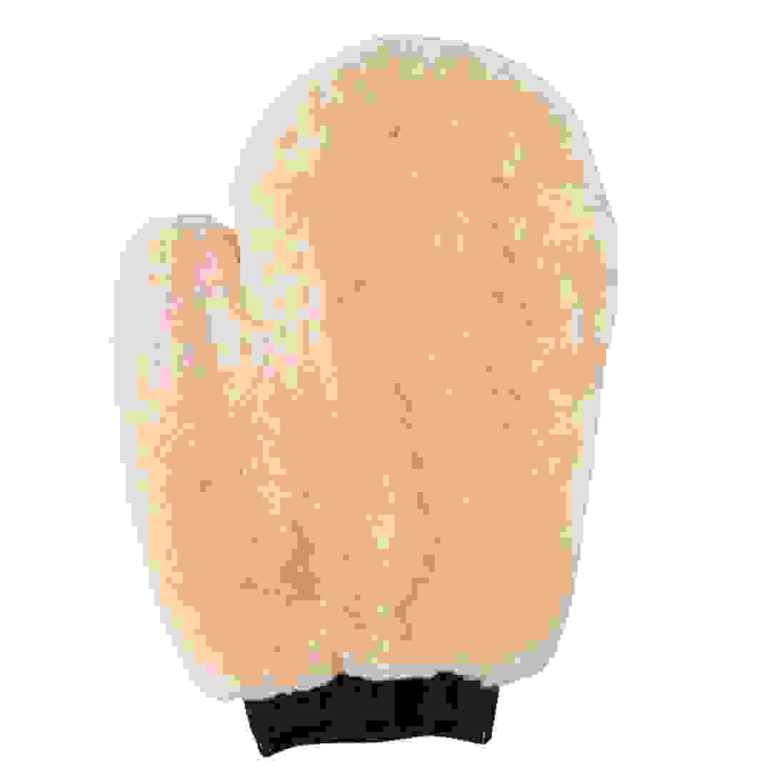Autoplus Large Car Polish Sheepskin Soft Glove (Beige)